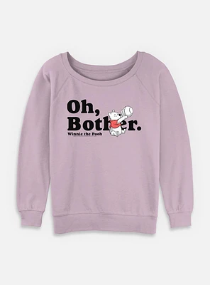 Disney Winnie The Pooh More Bothers Womens Slouchy Sweatshirt