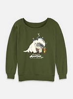 Avatar: The Last Airbender Avatar Gang Womens Slouchy Sweatshirt