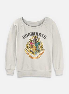 Harry Potter Vintage Womens Slouchy Sweatshirt