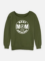 Star Trek Best Mom Communicator Womens Slouchy Sweatshirt