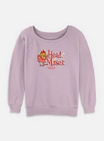 A Year Without Santa Heat Miser Womens Slouchy Sweatshirt