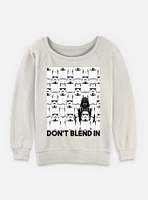 Star Wars SW Blend Womens Slouchy Sweatshirt