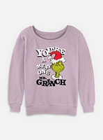 Dr. Seuss Mean One Mr Womens Slouchy Sweatshirt