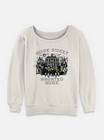 Disney Haunted Mansion Home Womens Slouchy Sweatshirt