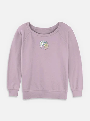 Disney Vintage Cute Lil Gus Womens Slouchy Sweatshirt