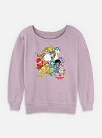Rainbow Brite And Friends Womens Slouchy Sweatshirt