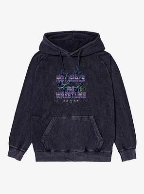 Hot Girls Love Pro Wrestling Mineral Wash Hoodie