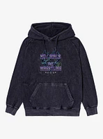 Hot Girls Love Pro Wrestling Mineral Wash Hoodie