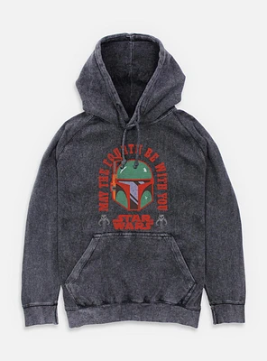 Star Wars Boba Fett May The 4th Mineral Wash Hoodie