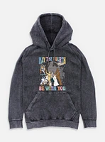 Star Wars A New Hope May The Fourth Be With You  Mineral Wash Hoodie