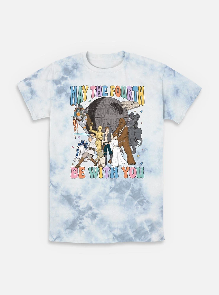 Star Wars A New Hope May The Fourth Be With You Tie-Dye T-Shirt