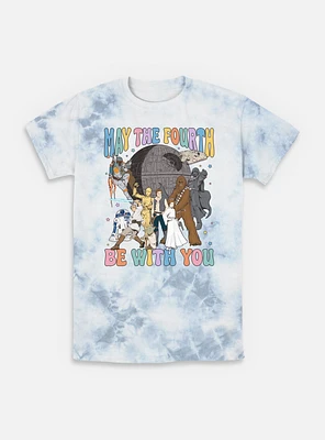 Star Wars A New Hope May The Fourth Be With You  Tie-Dye T-Shirt