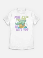 Star Wars The Mandalorian May 4th Grogu Womens T-Shirt