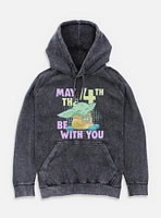 Star Wars The Mandalorian May 4th Grogu Mineral Wash Hoodie