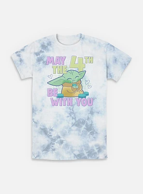 Star Wars The Mandalorian May 4th Grogu Tie-Dye T-Shirt