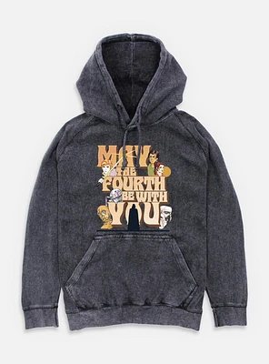 Star Wars May The Fourth Be With You Mineral Wash Hoodie