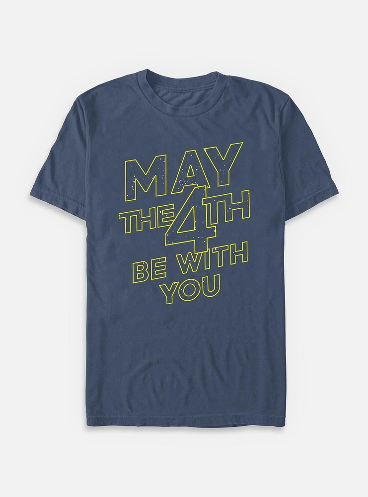 Star Wars May The 4th Be With You Garment Dye T-Shirt
