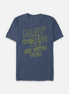 Star Wars May The 4th Be With You Garment Dye T-Shirt