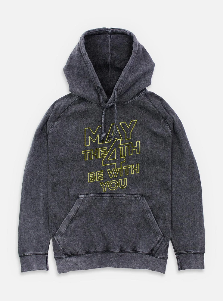 Star Wars May The 4th Be With You Mineral Wash Hoodie