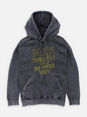 Star Wars May The 4th Be With You Mineral Wash Hoodie
