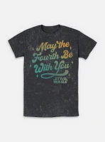 Star Wars Celebrate May The 4th Gradient Mineral Wash T-Shirt