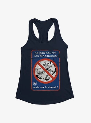 Jurassic World Dominion Do Not Feed Womens Tank Top