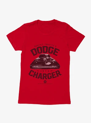 Fast & Furious Toretto's Charger Womens T-Shirt