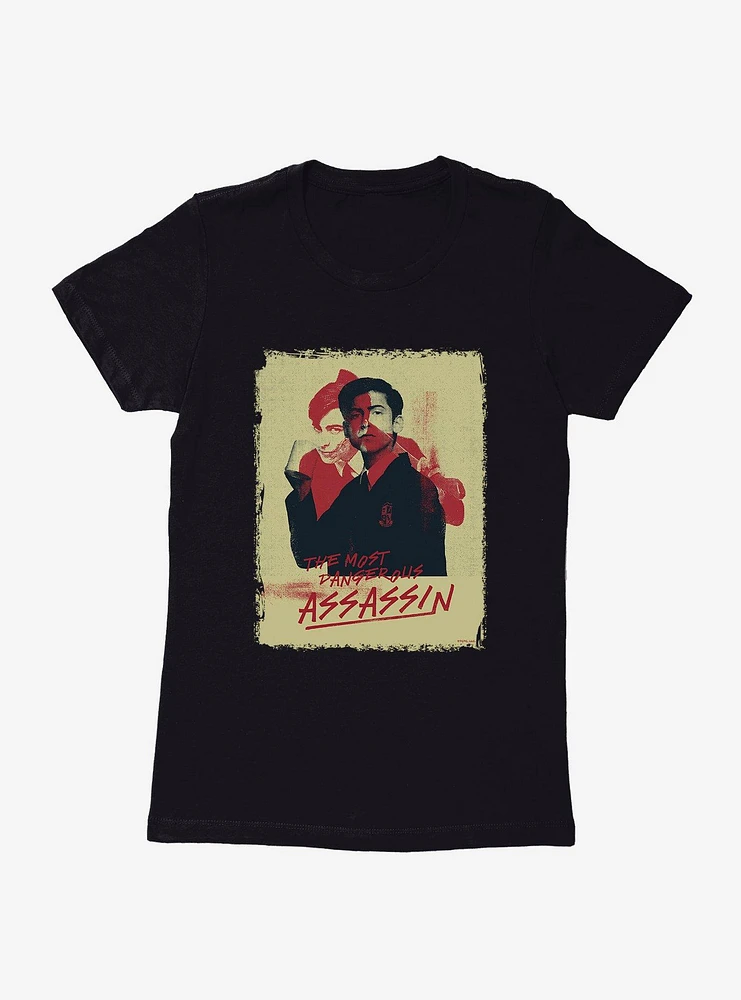 The Umbrella Academy Dangerous Assassin Womens T-Shirt