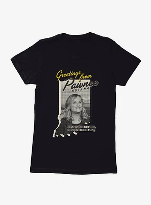 Parks And Recreation Greetings Pawnee Womens T-Shirt