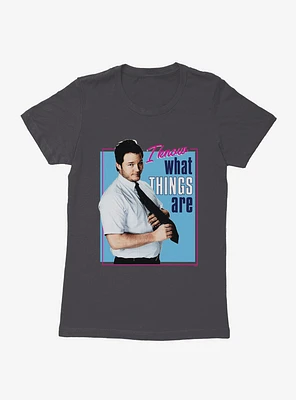 Parks And Recreation Andy Knows Things Womens T-Shirt