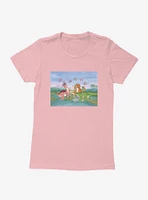 The Land Before Time Butterflies Womens T-Shirt