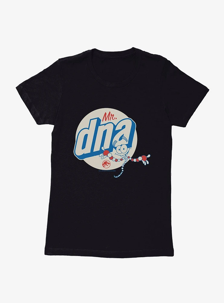 Jurassic World Mr. DNA Classic Logo Womens T-Shirt