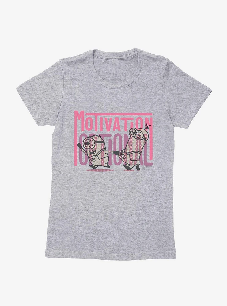 Minions Spotty Motivation Optional Womens T-Shirt