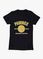 Parks And Recreation Pawnee Non-Essential Employee Womens T-Shirt