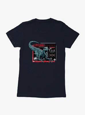 Jurassic World Blue Specs Womens T-Shirt