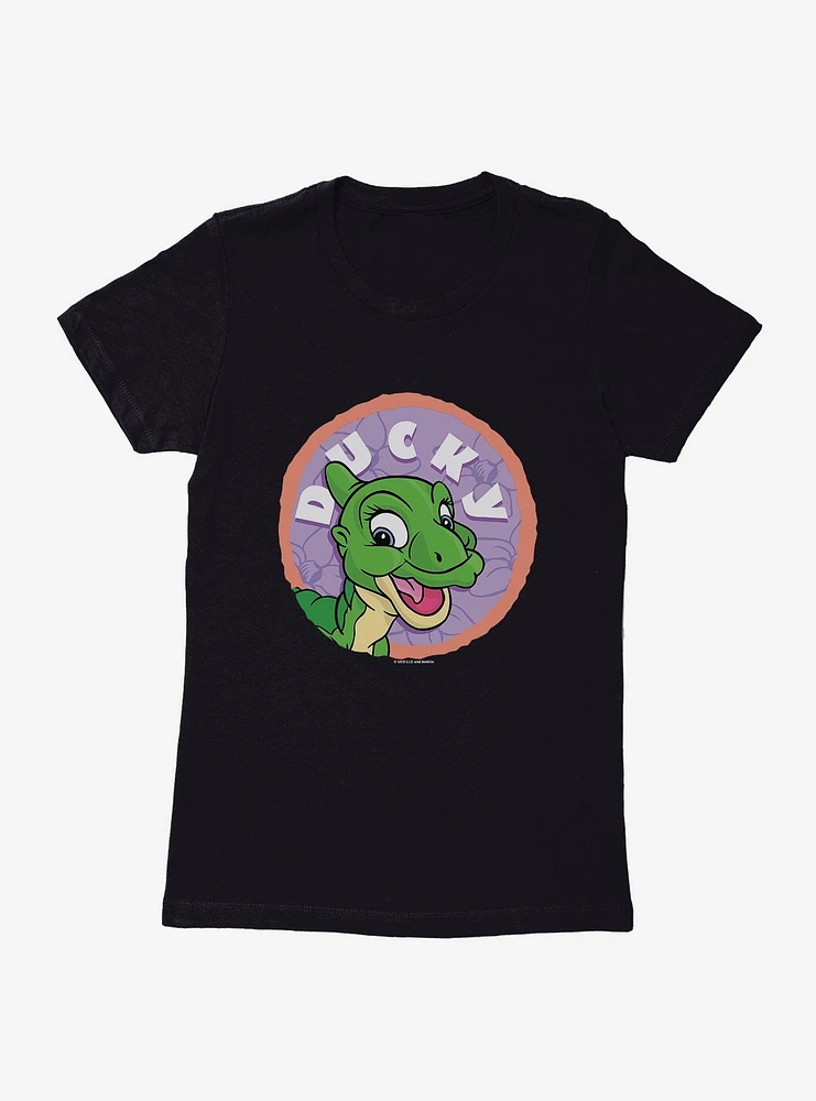 The Land Before Time Ducky Womens T-Shirt