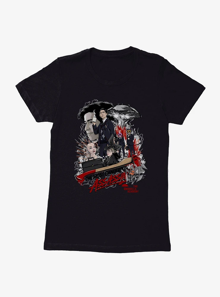 The Umbrella Academy Assassin Number Five Womens T-Shirt