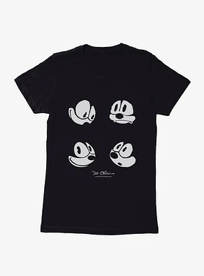 Felix The Cat Boxed Faces Womens T-Shirt