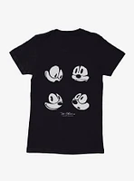 Felix The Cat Boxed Faces Womens T-Shirt