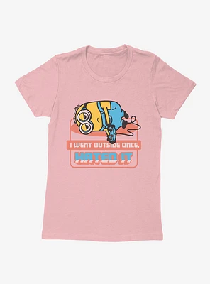 Minions Stay Inside Womens T-Shirt