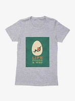 Jurassic Park Life Found A Way Womens T-Shirt