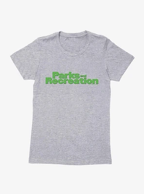 Parks And Recreation Bold Logo Womens T-Shirt