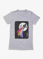 E.T. 40th Anniversary Rainbow Flight Graphic Womens T-Shirt