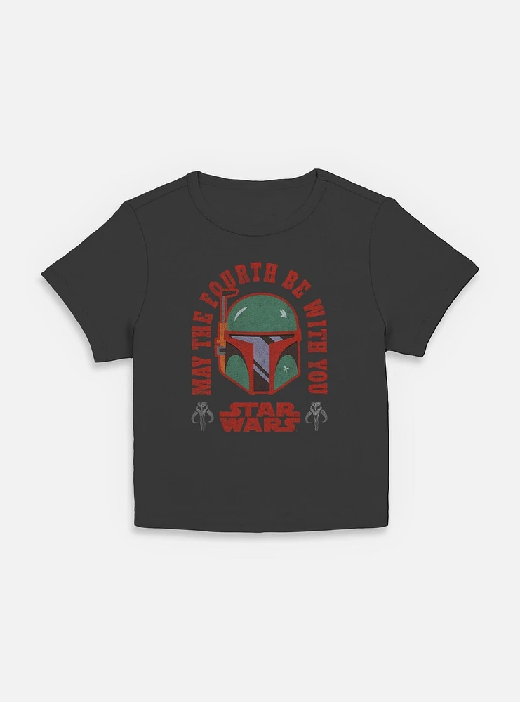 Star Wars Boba Fett May The 4th Womens Baby T-Shirt