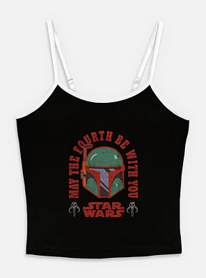 Star Wars Boba Fett May The 4th Womens Cami Tank Top
