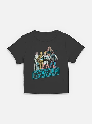 Star Wars May The 4th Group Womens Baby T-Shirt