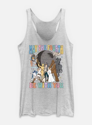 Star Wars A New Hope May The Fourth Be With You  Womens Tank Top
