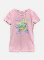 Star Wars The Mandalorian May 4th Grogu Youth Girls T-Shirt