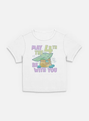 Star Wars The Mandalorian May 4th Grogu Womens Baby T-Shirt