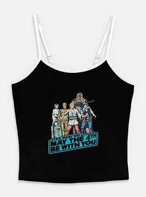 Star Wars May The 4th Group Womens Cami Tank Top